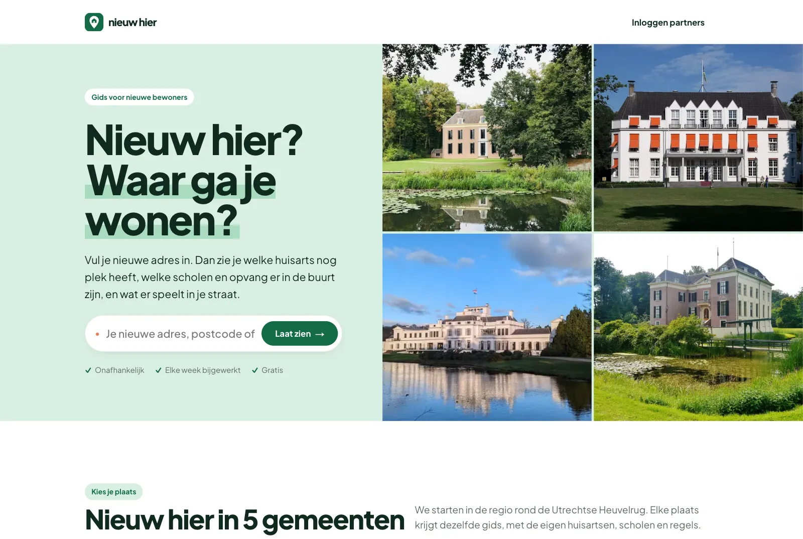 Nieuw hier: Waar ga je wonen?